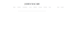 Tablet Screenshot of jamesmacari.com